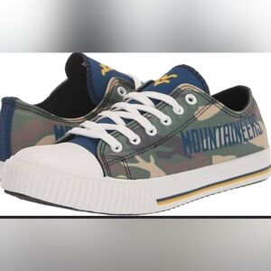 FOCO Mountaineers Camo Low Top Canvas Shoe Size 9
